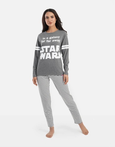 Printed Long Sleeve Pyjama Set