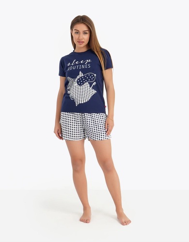 Short Sleeve Pajama Set