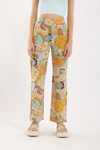 Floral Print Pants
