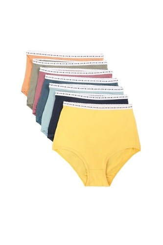 7-Pack Colored High-Waist Underbriefs