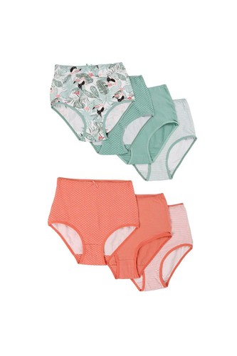 7-Pack Colored High-Waist Underbriefs