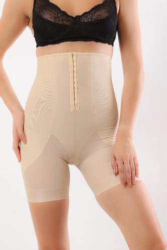 Slimming Shorts with Front Hook Closure